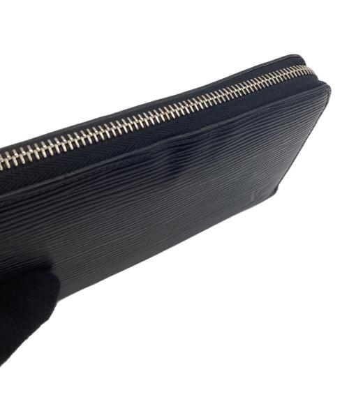 LOUIS VUITTON（ルイ ヴィトン）LOUIS VUITTON (ルイ ヴィトン) ラウンドファスナー財布 ブラックの古着・服飾アイテム