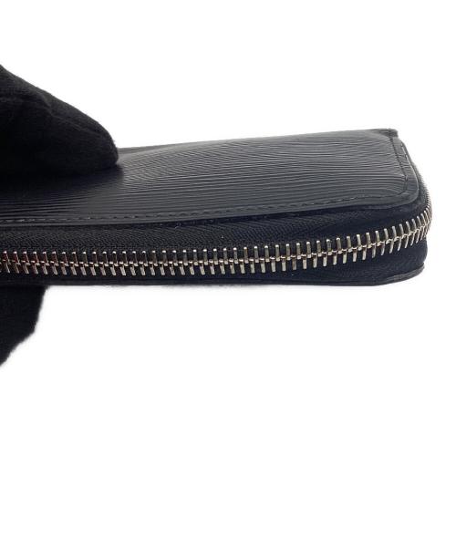 LOUIS VUITTON（ルイ ヴィトン）LOUIS VUITTON (ルイ ヴィトン) ラウンドファスナー財布 ブラックの古着・服飾アイテム