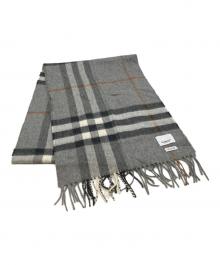 BURBERRY（バーバリー）の古着「カシミヤストール」｜グレー