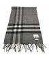 BURBERRY (バーバリー) カシミヤストール グレー：30000円