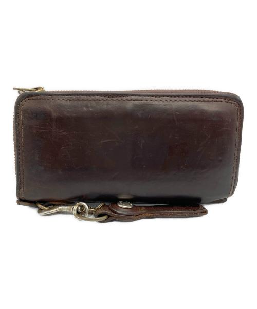 AVIREX（アヴィレックス）AVIREX (アヴィレックス) Horween (ホーウイン) 長財布 ブラウンの古着・服飾アイテム