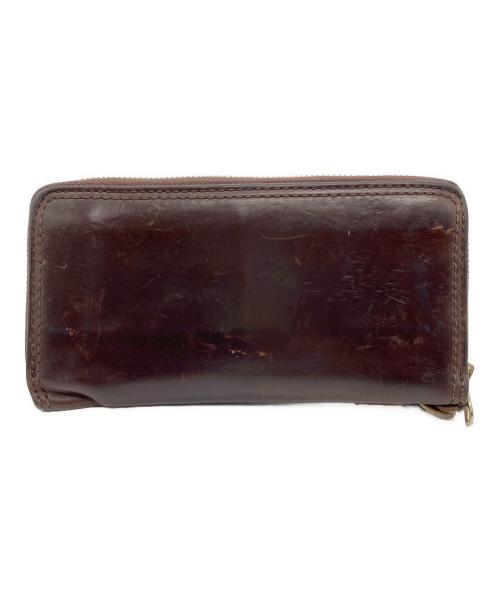 AVIREX（アヴィレックス）AVIREX (アヴィレックス) Horween (ホーウイン) 長財布 ブラウンの古着・服飾アイテム