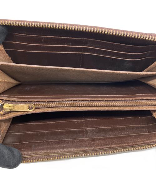 AVIREX（アヴィレックス）AVIREX (アヴィレックス) Horween (ホーウイン) 長財布 ブラウンの古着・服飾アイテム