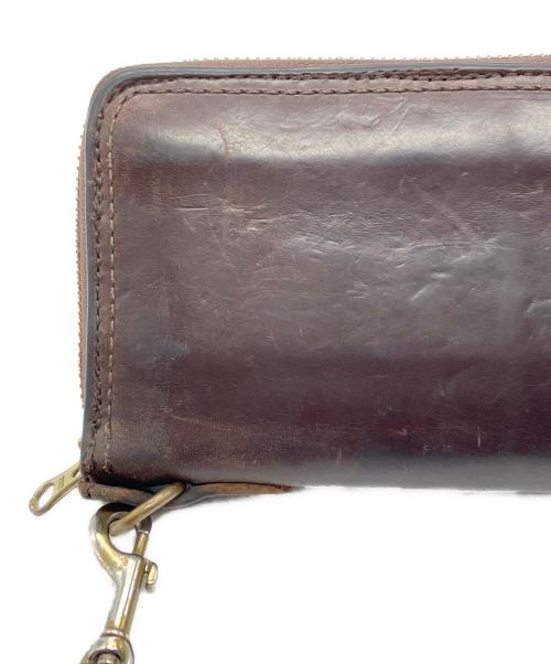 AVIREX（アヴィレックス）AVIREX (アヴィレックス) Horween (ホーウイン) 長財布 ブラウンの古着・服飾アイテム