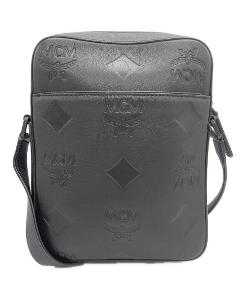 MCM（エムシーエム）MCM (エムシーエム) ショルダーバッグ ブラックの古着・服飾アイテム