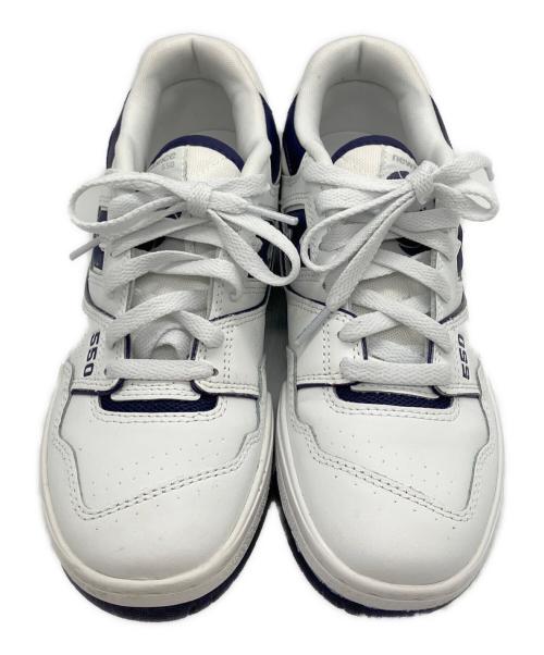 NEW BALANCE（ニューバランス）NEW BALANCE (ニューバランス) スニーカー ネイビー×ホワイト サイズ:24.5の古着・服飾アイテム