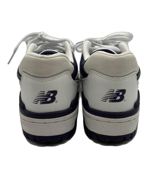 NEW BALANCE（ニューバランス）NEW BALANCE (ニューバランス) スニーカー ネイビー×ホワイト サイズ:24.5の古着・服飾アイテム