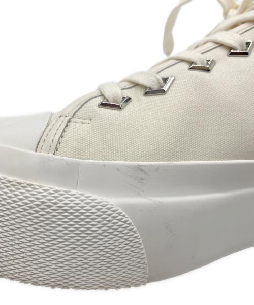 JIMMY CHOO（ジミーチュウ）JIMMY CHOO (ジミーチュウ) 厚底スニーカー ホワイト サイズ:37の古着・服飾アイテム