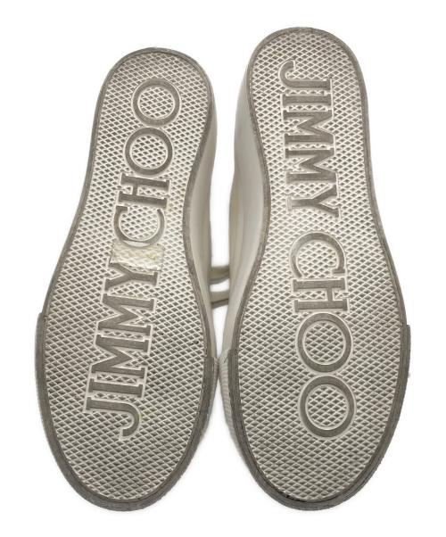 JIMMY CHOO（ジミーチュウ）JIMMY CHOO (ジミーチュウ) 厚底スニーカー ホワイト サイズ:37の古着・服飾アイテム