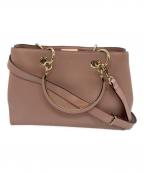 JIMMY CHOOジミーチュウ）の古着「スモールトートバッグ」｜ピンク