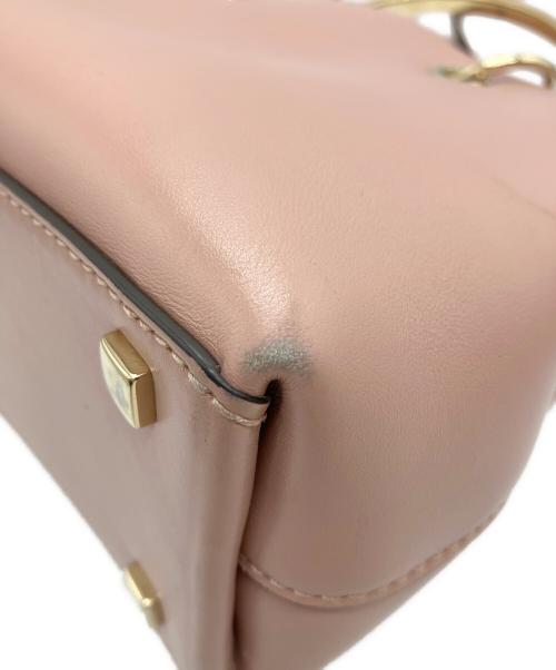 JIMMY CHOO（ジミーチュウ）JIMMY CHOO (ジミーチュウ) スモールトートバッグ ピンクの古着・服飾アイテム