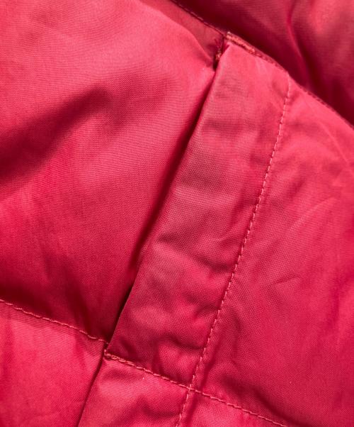 Eddie Bauer（エディーバウアー）Eddie Bauer (エディーバウアー) 中綿ベスト レッド サイズ:Mの古着・服飾アイテム