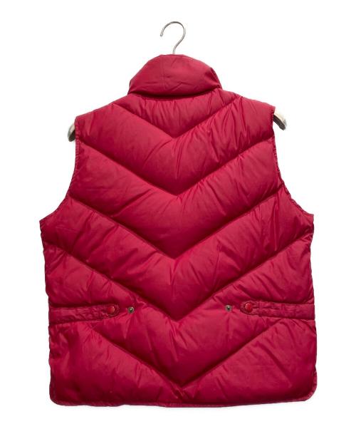 Eddie Bauer（エディーバウアー）Eddie Bauer (エディーバウアー) 中綿ベスト レッド サイズ:Mの古着・服飾アイテム