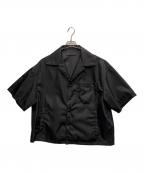 PRADAプラダ）の古着「半袖シャツ」｜ブラック