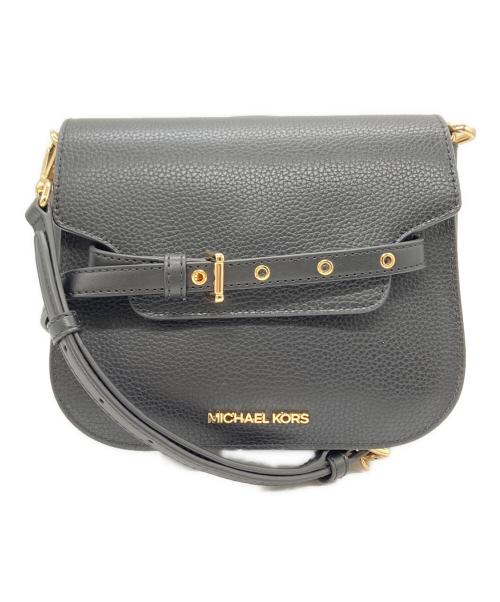 MICHAEL KORS（マイケル・コース）MICHAEL KORS (マイケル・コース) ショルダーバッグ ブラックの古着・服飾アイテム