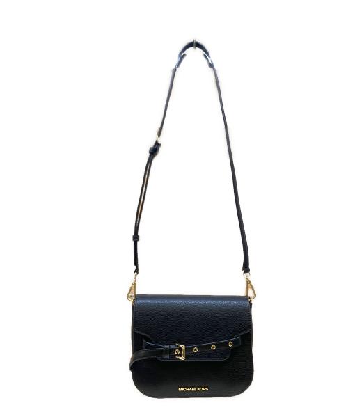 MICHAEL KORS（マイケル・コース）MICHAEL KORS (マイケル・コース) ショルダーバッグ ブラックの古着・服飾アイテム