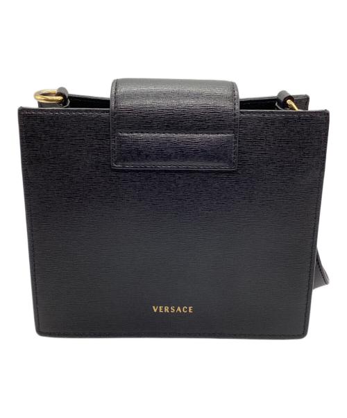 VERSACE（ヴェルサーチェ）VERSACE (ヴェルサーチェ) 2WAYバッグ ブラックの古着・服飾アイテム