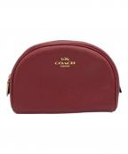 COACHコーチ）の古着「ドームコスメティックケース」｜ピンク