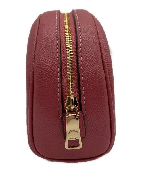 COACH（コーチ）COACH (コーチ) ドームコスメティックケース ピンクの古着・服飾アイテム