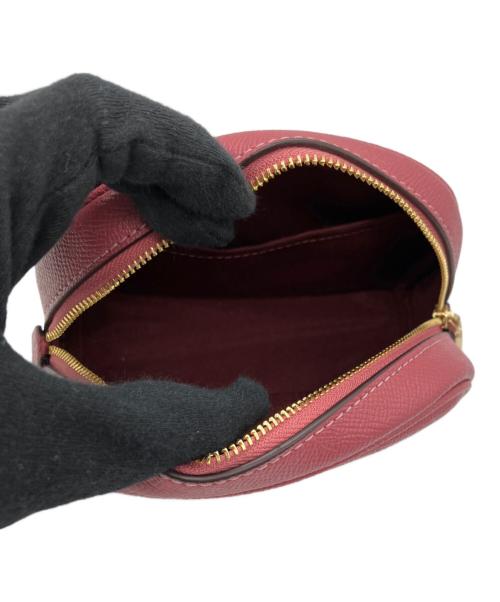 COACH（コーチ）COACH (コーチ) ドームコスメティックケース ピンクの古着・服飾アイテム