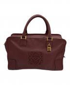 LOEWEロエベ）の古着「ハンドバッグ」｜ボルドー