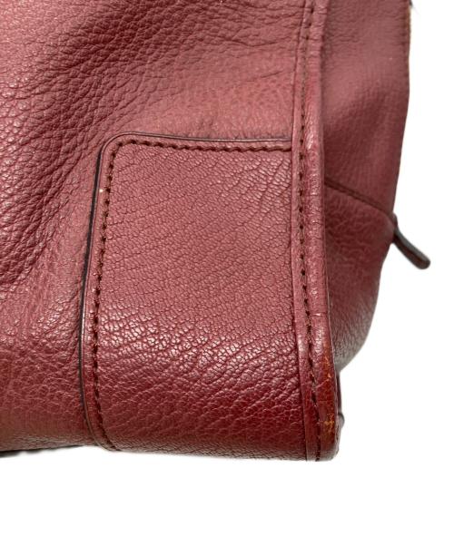 LOEWE（ロエベ）LOEWE (ロエベ) ハンドバッグ ボルドーの古着・服飾アイテム