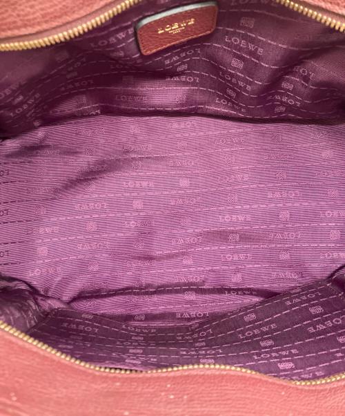 LOEWE（ロエベ）LOEWE (ロエベ) ハンドバッグ ボルドーの古着・服飾アイテム