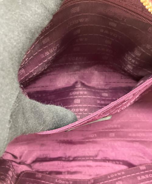 LOEWE（ロエベ）LOEWE (ロエベ) ハンドバッグ ボルドーの古着・服飾アイテム