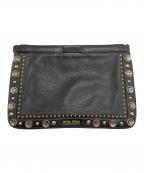 MIU MIUミュウミュウ）の古着「ビジュークラッチバッグ」｜ブラック