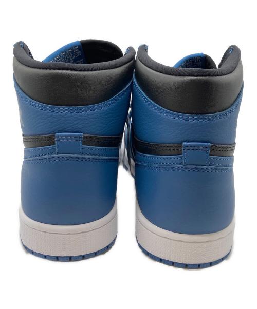 NIKE（ナイキ）NIKE (ナイキ) Air Jordan 1 Retro High OG ブルー×ブラック サイズ:27の古着・服飾アイテム