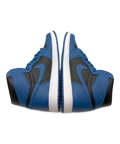 NIKE（ナイキ）NIKE (ナイキ) Air Jordan 1 Retro High OG ブルー×ブラック サイズ:27の古着・服飾アイテム