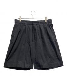 AURALEE（オーラリー）の古着「HARD TWIST GABARDINE SHORTS」｜ブラック