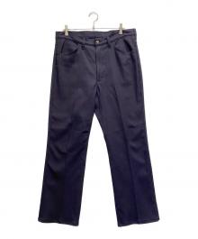 Wrangler（ラングラー）の古着「Wrancher Flare Jeans」｜ネイビー
