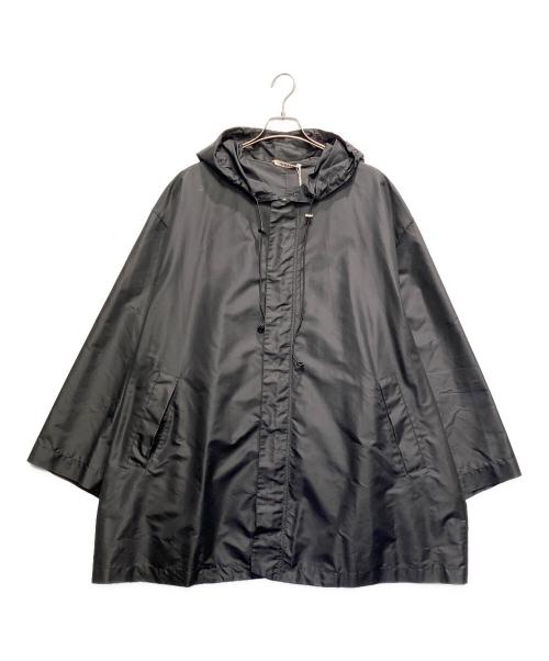 AURALEE（オーラリー）AURALEE (オーラリー) SILK TAFFETA HOODED COAT ブラック サイズ:5の古着・服飾アイテム