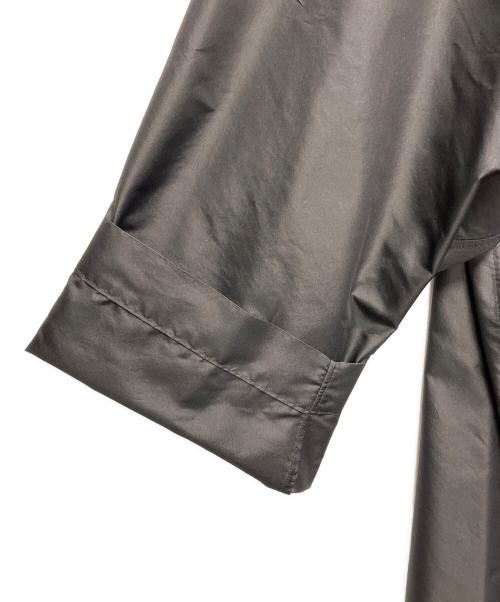 AURALEE（オーラリー）AURALEE (オーラリー) SILK TAFFETA HOODED COAT ブラック サイズ:5の古着・服飾アイテム