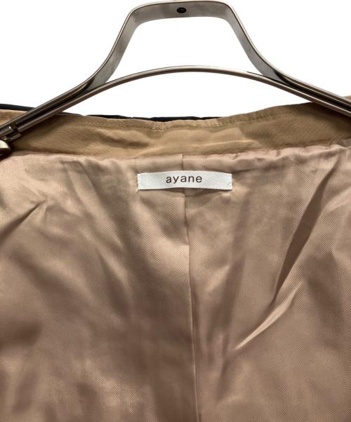 Ayane（アヤネ）Ayane (アヤネ) マウンテンパーカー ベージュ×ブラック サイズ:38の古着・服飾アイテム