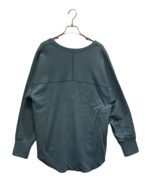 BEAUTY&YOUTH（ビューティーアンドユース）BEAUTY&YOUTH (ビューティーアンドユース) 厚手ニット ブルー サイズ:FREEの古着・服飾アイテム