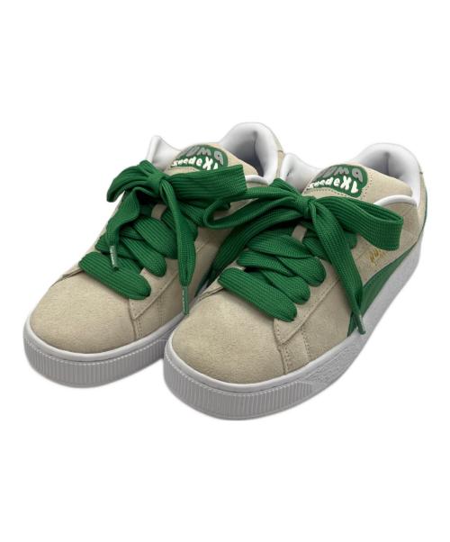 PUMA（プーマ）PUMA (プーマ) X-LARGE (エクストララージ) スニーカー グリーン サイズ:28.5の古着・服飾アイテム