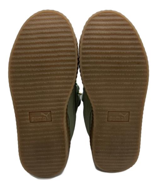 Fenty PUMA by Rihanna（フェンティ プーマ バイ リアーナ）FENTY PUMA by Rihanna (フェンティ プーマ バイ リアーナ) スニーカー カーキ サイズ:23.5 未使用品の古着・服飾アイテム