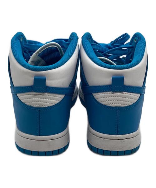 NIKE（ナイキ）NIKE (ナイキ) Dunk High Retro ホワイト×ブルー サイズ:27の古着・服飾アイテム