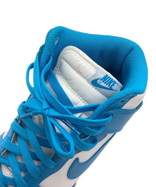 NIKE（ナイキ）NIKE (ナイキ) Dunk High Retro ホワイト×ブルー サイズ:27の古着・服飾アイテム