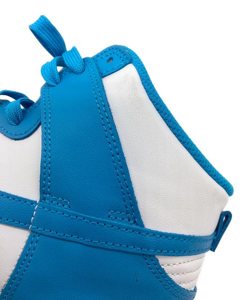 NIKE（ナイキ）NIKE (ナイキ) Dunk High Retro ホワイト×ブルー サイズ:27の古着・服飾アイテム