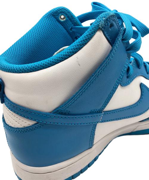 NIKE（ナイキ）NIKE (ナイキ) Dunk High Retro ホワイト×ブルー サイズ:27の古着・服飾アイテム