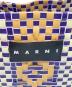中古・古着 MARNI MARKET (マルニ マーケット) ピクニックバッグ ホワイト×パープル×イエロー：15000円