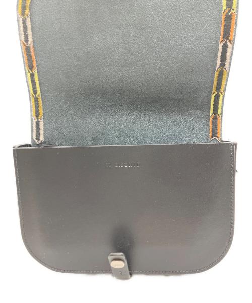 IL BISONTE（イル ビゾンテ）IL BISONTE (イル ビゾンテ) ショルダーバッグ ブラックの古着・服飾アイテム