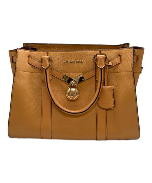 MICHAEL KORS（マイケルコース）MICHAEL KORS (マイケルコース) トートバッグ ブラウンの古着・服飾アイテム