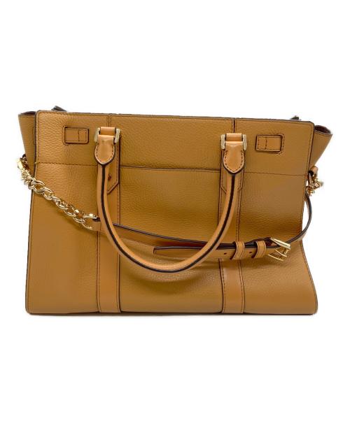 MICHAEL KORS（マイケルコース）MICHAEL KORS (マイケルコース) トートバッグ ブラウンの古着・服飾アイテム