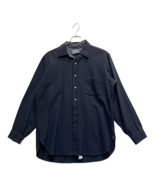 PENDLETON（ペンドルトン）PENDLETON (ペンドルトン) 長袖シャツ ネイビー サイズ:Lの古着・服飾アイテム