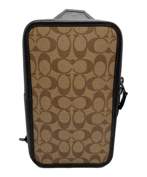 COACH（コーチ）COACH (コーチ) ボディーバッグ ブラウンの古着・服飾アイテム