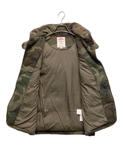 DANTON（ダントン）DANTON (ダントン) BEAMS別注 (ビームス ベッチュウ) ダウンベスト オリーブ サイズ:Mの古着・服飾アイテム